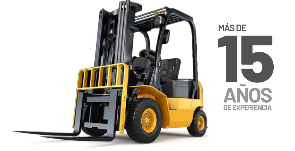 Montacargas en operación industrial en Barranquilla – Grupo GLM