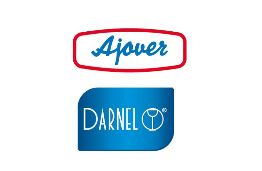 Logo de la empresa AJOVER DARNEL, cliente de Grupo GLM en alquiler de montacargas